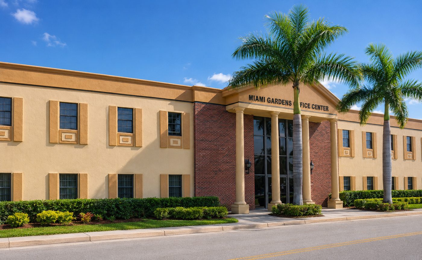Miami Gardens Office Center building at 99 NW 183rd Street